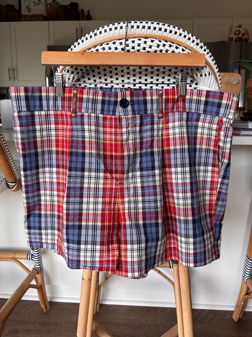 Belle Isle by Torrid Plaid High-Rise Shorts. Size 12 READ DESCRIPTION re: fit